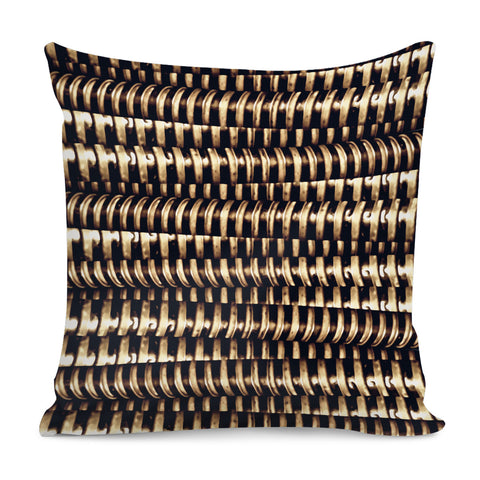 Image of Modern Tech Stripes Print Pillow Cover
