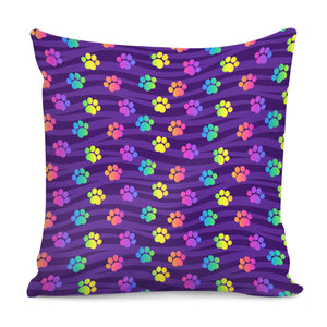 Funky Rainbow Pattern Pillow Cover