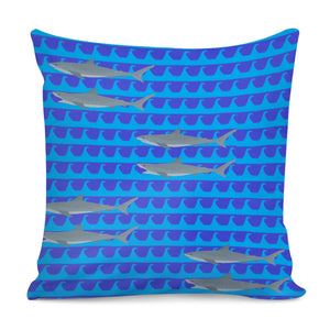 Sharks Pillow Cover