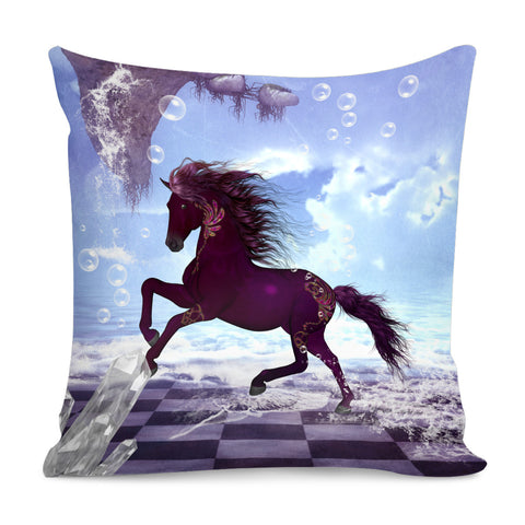 Image of Fantasy Horse Pillow Cover