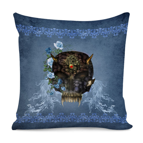 Image of Awesome Skull Pillow Cover