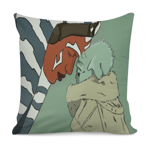 Image of Ahsoka Tano And Grogu Pillow Cover