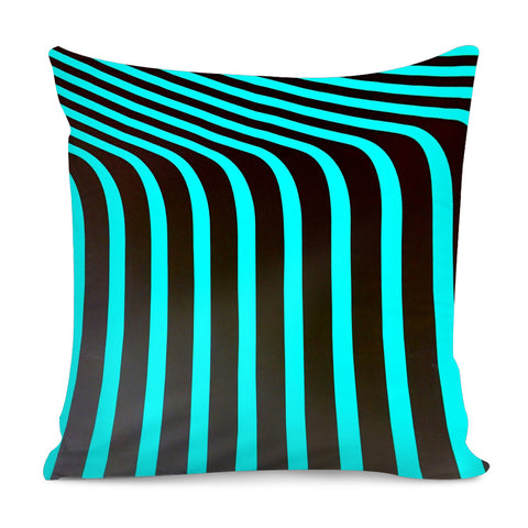 Image of Turquoise Waves Pillow Cover