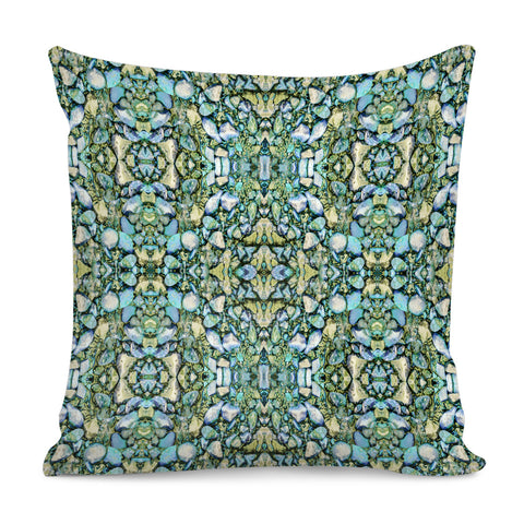 Image of Stones Ornament Mosaic Print Pattern Pillow Cover