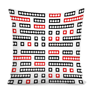 Geometric Sequence Print Pattern Design Pillow Cover