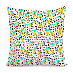 Lucky Chinese Cats Pillow Cover