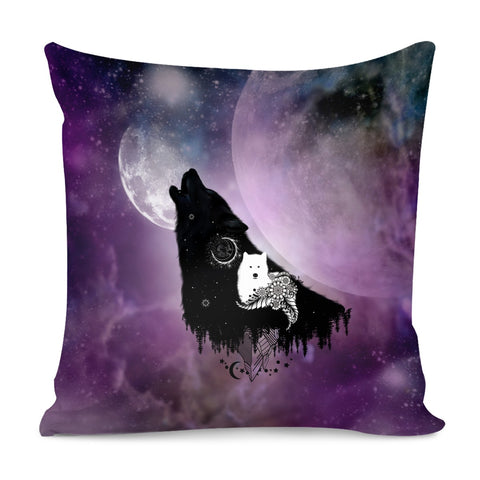 Image of Awesome Wolf Pillow Cover