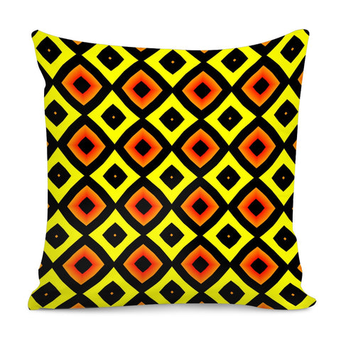 Image of Orange -Yellow Surprise Pillow Cover