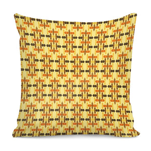 Brown City Pillow Cover