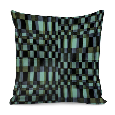 Image of Dark Geometric Pattern Design Pillow Cover