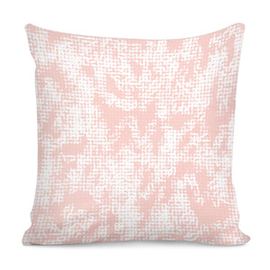 Pattern Effet Blanc/Rose Clair Pillow Cover