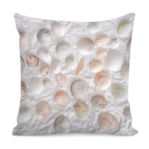 Mollusk Shells Pattern Pillow Cover