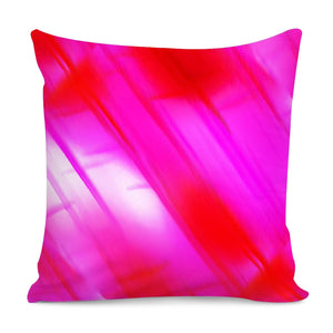 Red Pink Pillow Cover