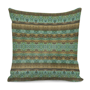 Multicolored Tribal Stripes Print Pattern Pillow Cover
