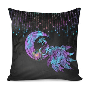 Wonderful Peacock Pillow Cover