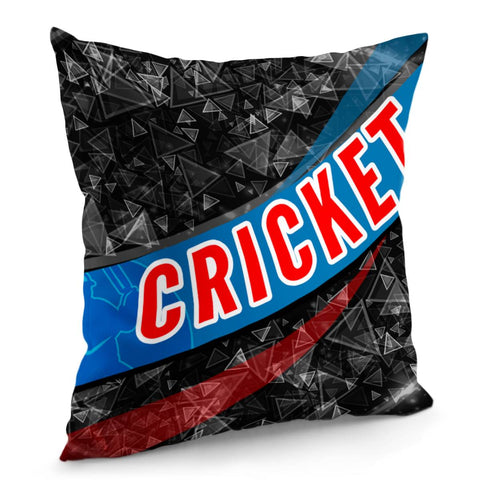 Image of Creative Cricket Design Pillow Cover