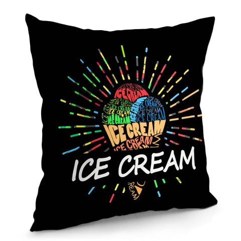 Image of Bursting Ice Cream Pillow Cover