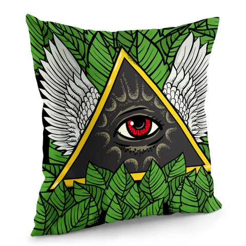 Image of The Jungle Eyes Pillow Cover