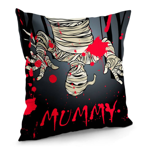 Image of The Walking Mummy Pillow Cover