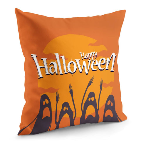 Image of Happy Halloween Pillow Cover