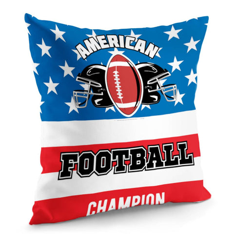 Image of Football Pillow Cover