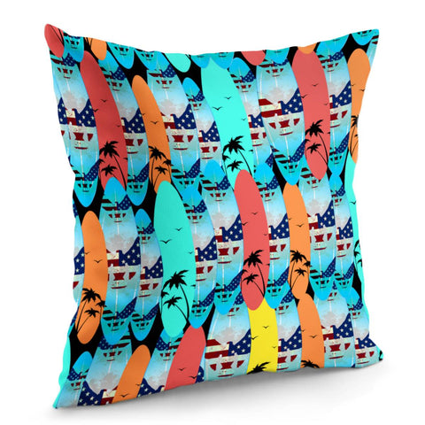 Image of Surfboard Pillow Cover