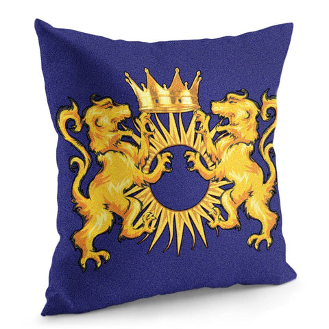 Image of Retro Lion Pillow Cover