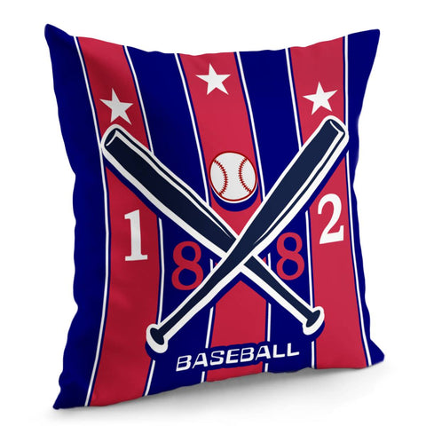 Image of 1882 Baseball Pillow Cover