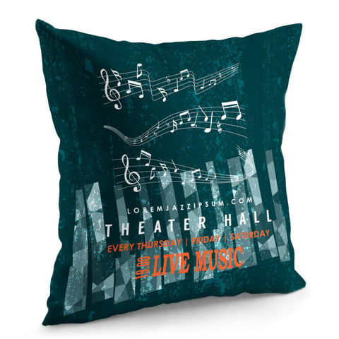 Image of Creative Piano Pillow Cover