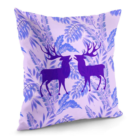 Image of Silhouette Elk Pillow Cover