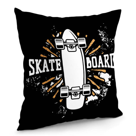 Image of Creative Skateboard Pillow Cover