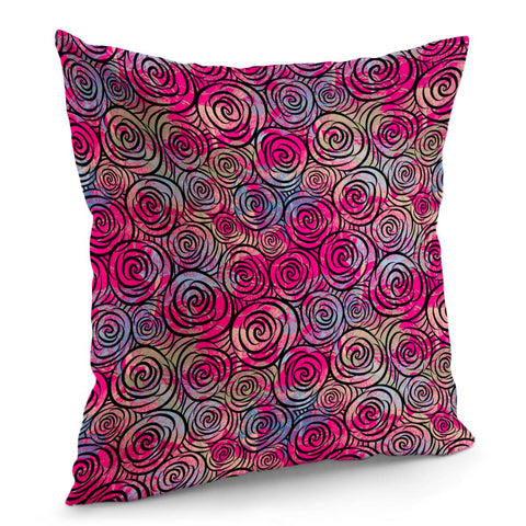 Image of Roses Pattern Pillow Cover