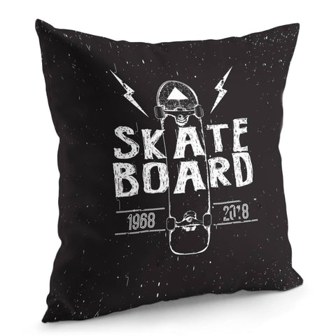 Image of Cool Skateboard Pillow Cover