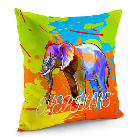 Image of Elephant Pillow Cover