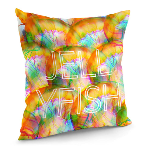 Image of Beautiful Jellyfish Pillow Cover