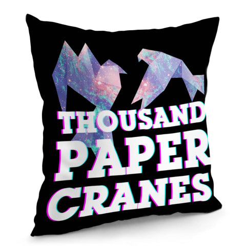 Image of Thousand Paper Cranes Pillow Cover