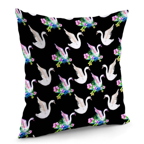 Image of Swan Pillow Cover