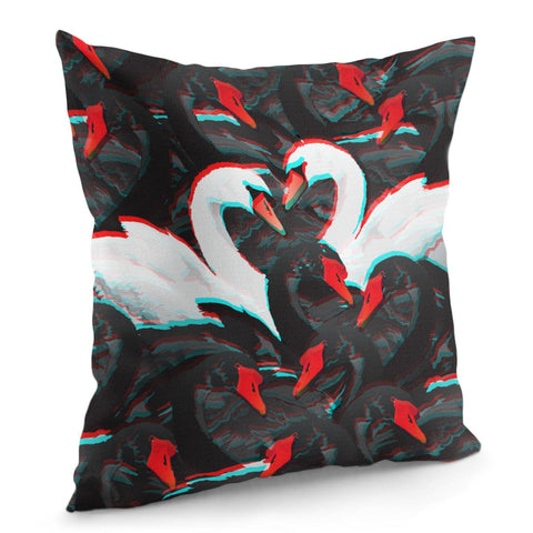 Image of Swan Pillow Cover