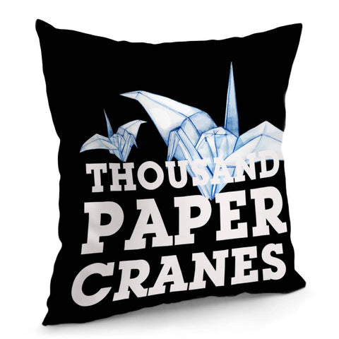 Image of Thousand Paper Cranes Pillow Cover