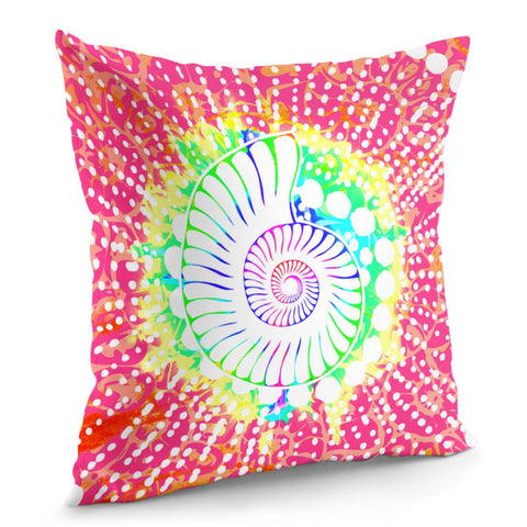 Image of Sea Creatures: Nautilus Pillow Cover