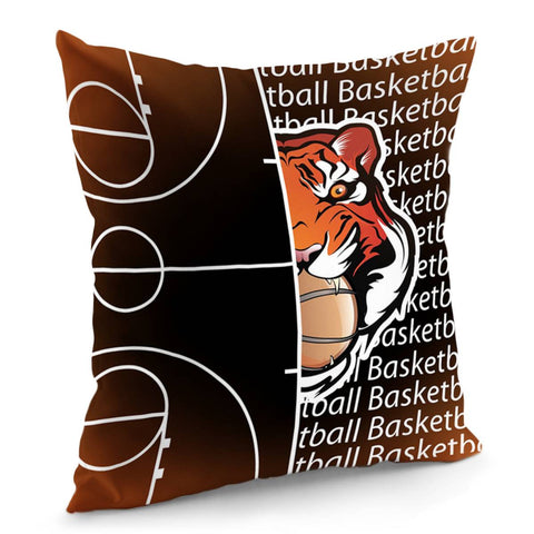 Image of Basketball Theme Pillow Cover