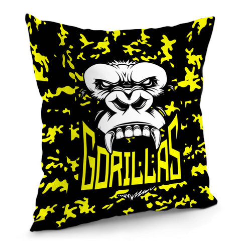 Image of Gorilla Pillow Cover