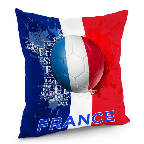 Image of French Football Team Pillow Cover