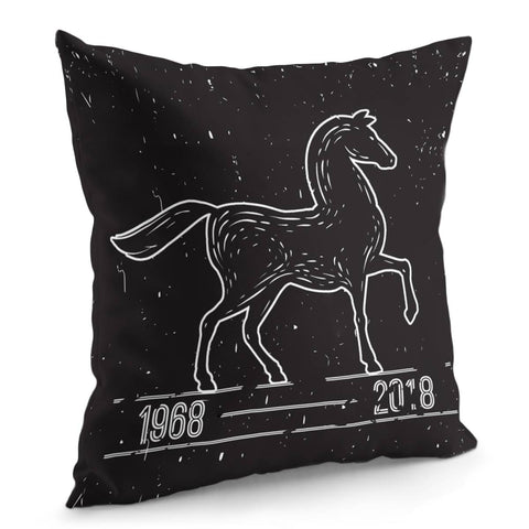 Image of Horse Pillow Cover