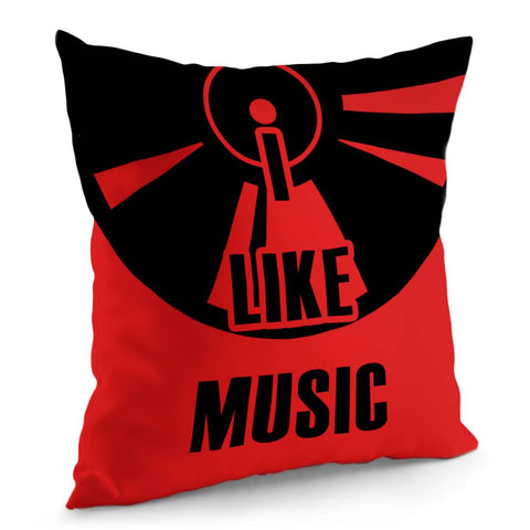 Image of Compact Disc Theme Design Pillow Cover