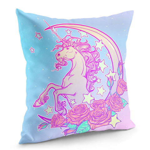 Image of Happy Unicorn Pillow Cover