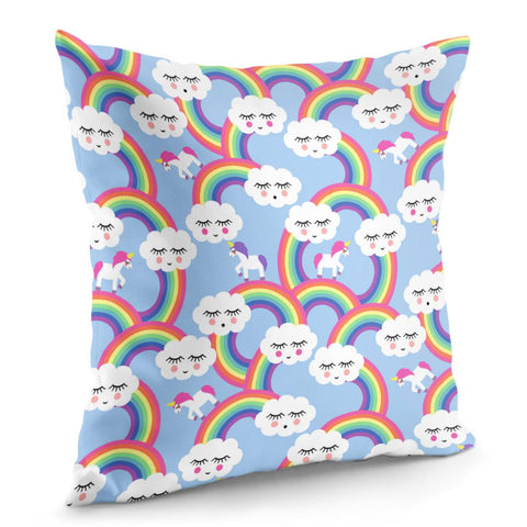 Image of Unicorn And Clouds Pillow Cover