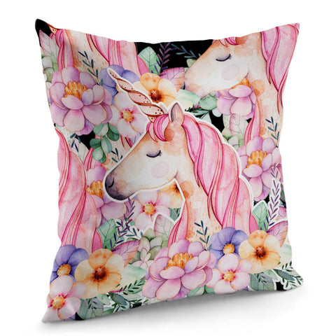 Image of Beautiful Unicorn Pillow Cover