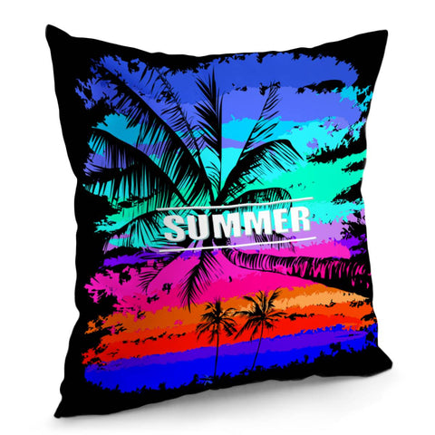 Image of Coconut Tree Pillow Cover