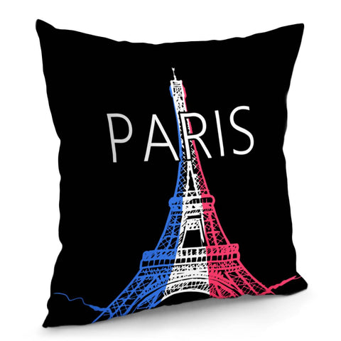 Image of Eiffel Tower Pillow Cover